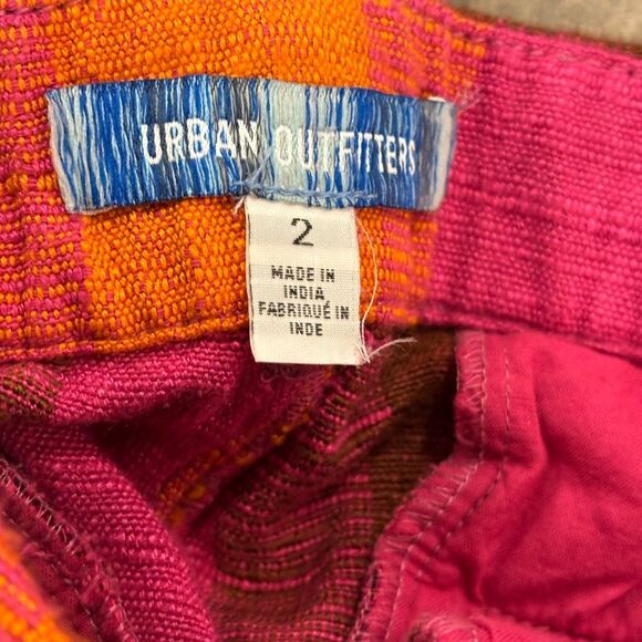Urban Outfitters Martina Linen Low Rise Trousers 2 Sold Out - Picture 5 of 8